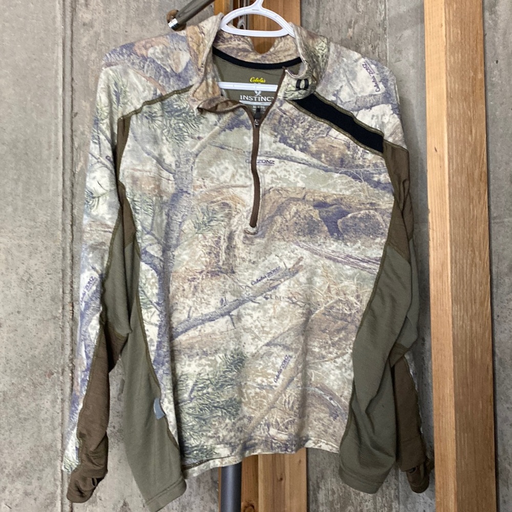 Cabela’s camo Instinct pullover Mens